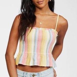 Billabong 
Keep your cool crop top
Orig. $40.00